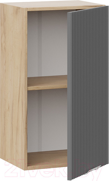 Изображение товара Шкаф навесной для кухни ТриЯ Кимберли 1В4 (дуб крафт золотой/титан)