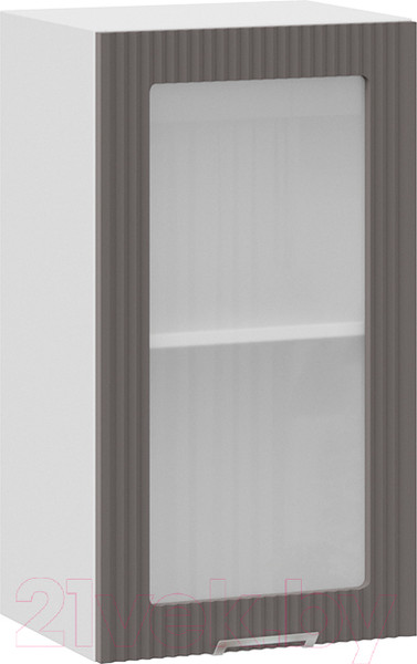 Изображение товара Шкаф навесной для кухни ТриЯ Кимберли 1В4С (белый/муссон)