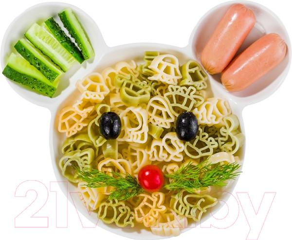 Изображение товара Тарелка столовая обеденная Elan Gallery Мышка / 950171