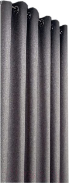 Изображение товара Штора Модный текстиль 06L1 / 112MT6670M28 (260x180, средне серый)