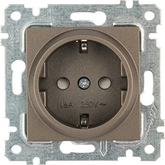 Изображение товара Розетка Mutlusan Rita 2200-605-0286 (антрацит)