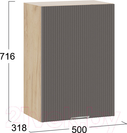 Изображение товара Шкаф навесной для кухни ТриЯ Кимберли 1В5 (дуб крафт золотой/муссон)