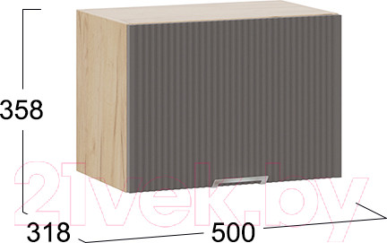 Изображение товара Шкаф под вытяжку ТриЯ Кимберли 1В5Г (дуб крафт золотой/муссон)