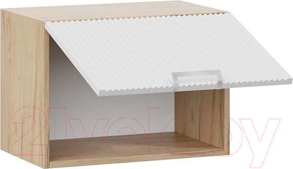 Изображение товара Шкаф под вытяжку ТриЯ Кимберли 1В5Г (дуб крафт золотой/сноу)