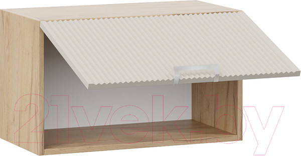 Изображение товара Шкаф под вытяжку ТриЯ Кимберли 1В6Г (дуб крафт золотой/крем)
