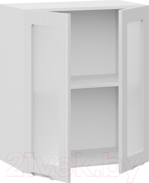 Изображение товара Шкаф навесной для кухни ТриЯ Кимберли 1В6С (белый/сноу)