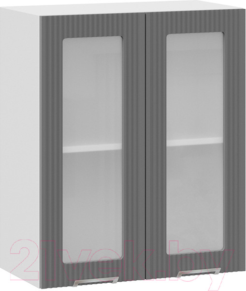 Изображение товара Шкаф навесной для кухни ТриЯ Кимберли 1В6С (белый/титан)