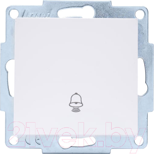 Изображение товара Кнопка звонка Lezard Vesna / 742-0288-103 (белый)