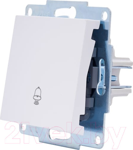 Изображение товара Кнопка звонка Lezard Vesna / 742-0288-103 (белый)