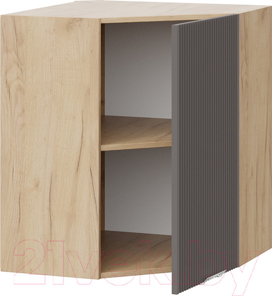 Изображение товара Шкаф навесной для кухни ТриЯ Кимберли 1В6У (дуб крафт золотой/муссон)