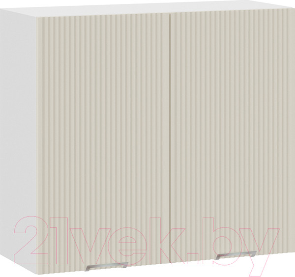 Изображение товара Шкаф навесной для кухни ТриЯ Кимберли 1В8 (белый/крем)