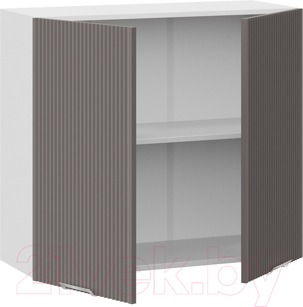 Изображение товара Шкаф навесной для кухни ТриЯ Кимберли 1В8 (белый/муссон)