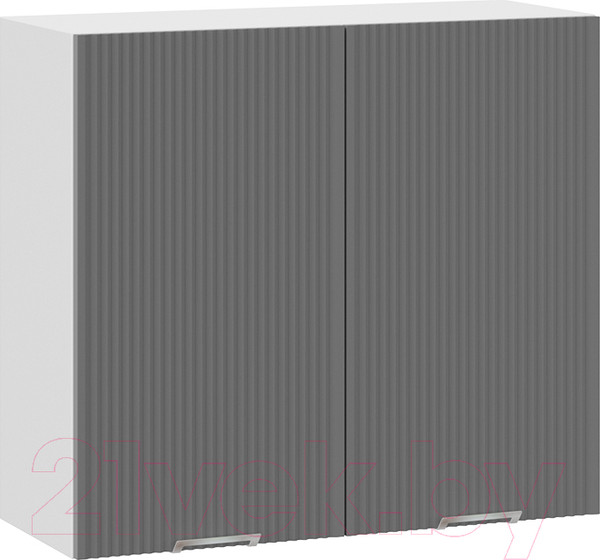 Изображение товара Шкаф навесной для кухни ТриЯ Кимберли 1В8 (белый/титан)