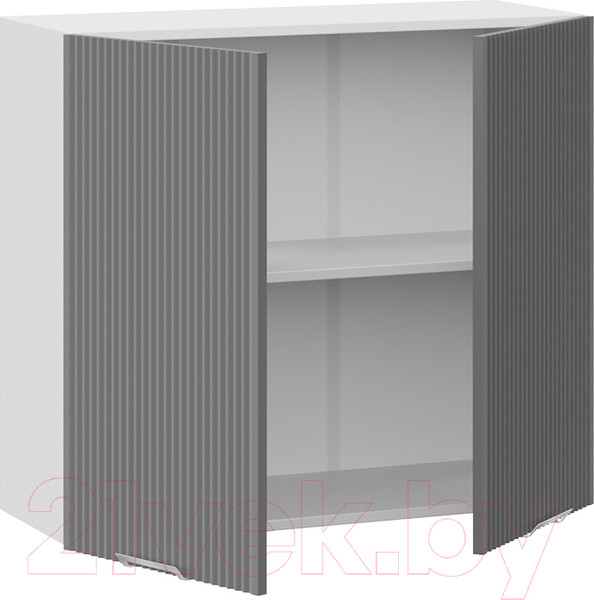 Изображение товара Шкаф навесной для кухни ТриЯ Кимберли 1В8 (белый/титан)