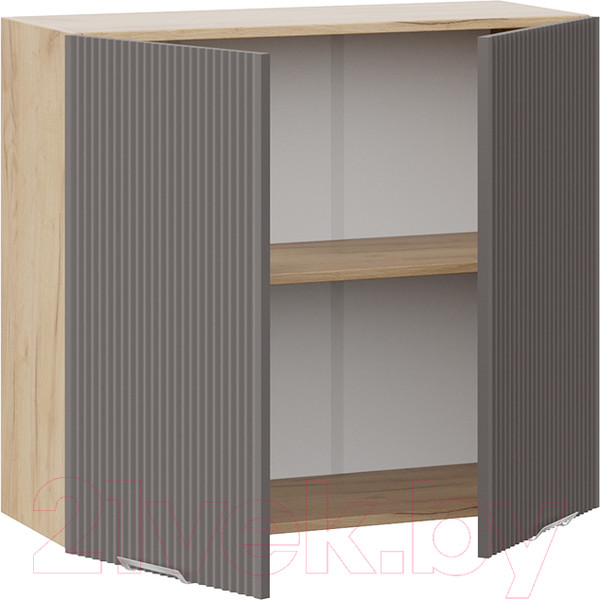 Изображение товара Шкаф навесной для кухни ТриЯ Кимберли 1В8 (дуб крафт золотой/муссон)