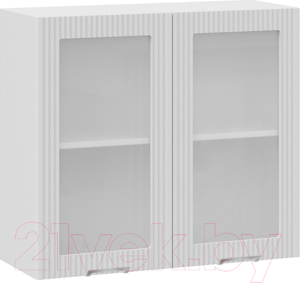 Изображение товара Шкаф навесной для кухни ТриЯ Кимберли 1В8С (белый/сноу)