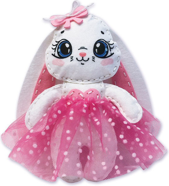 Изображение товара Набор для шитья Десятое королевство Мягкая игрушка из фетра Заинька / 04621