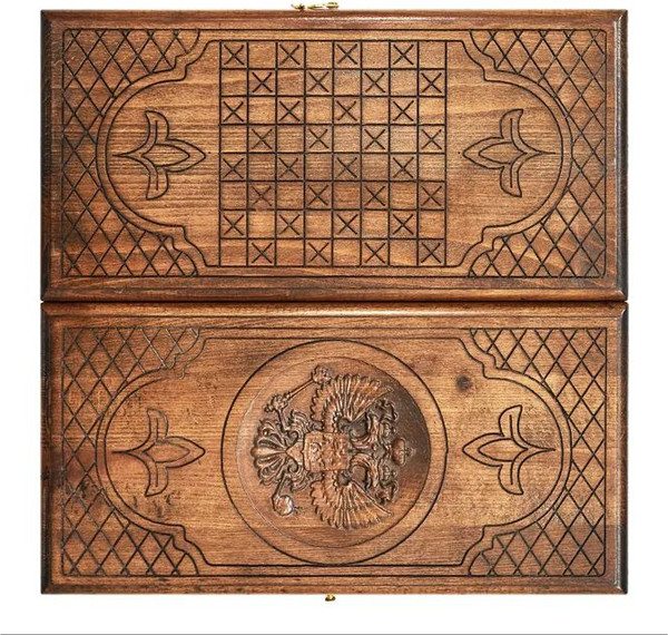 Изображение товара Набор настольных игр Ustyan Герб РФ-2 / GU022-4