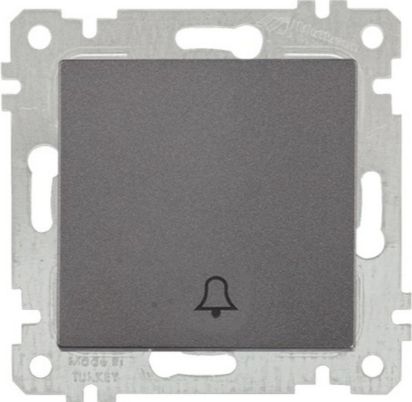 Изображение товара Выключатель Mutlusan Rita 2200-407-0195Z (дымчатый)