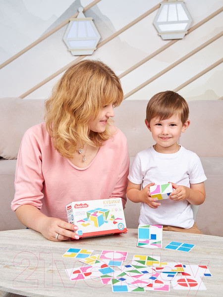Изображение товара Развивающий игровой набор Baby Toys Кубики для умников / 04310
