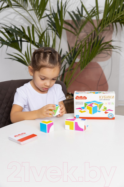 Изображение товара Развивающий игровой набор Baby Toys Кубики для умников / 04310