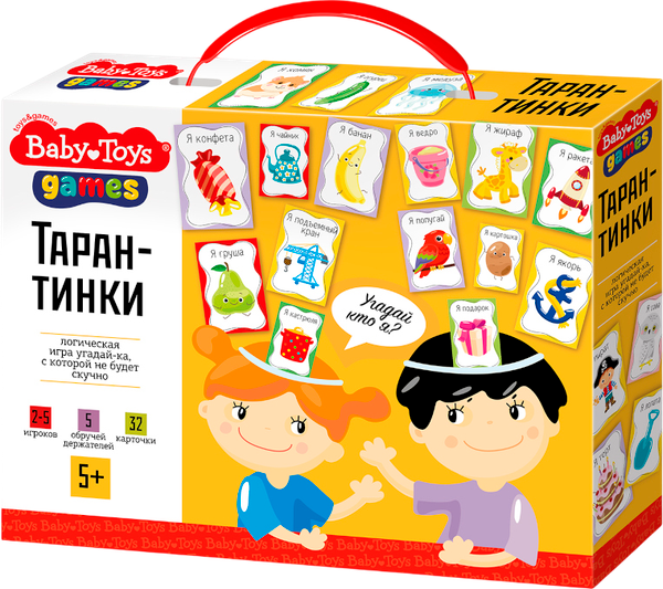 Изображение товара Настольная игра Baby Toys Games Тарантинки / 04381