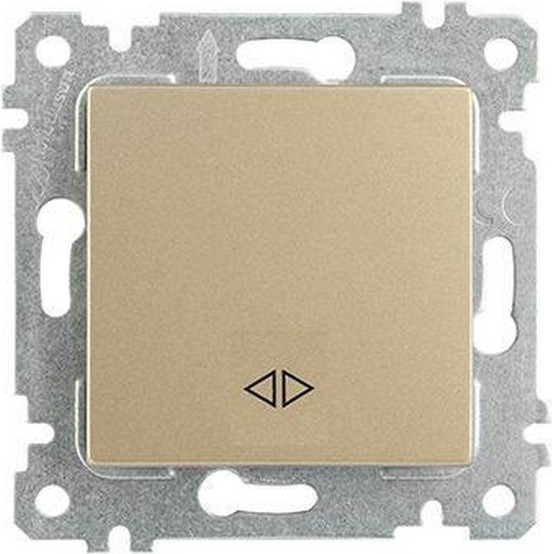Изображение товара Выключатель Mutlusan Rita 2200 408 0185 (золото доре)