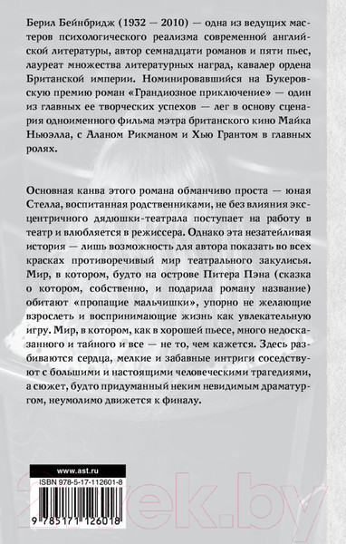 Изображение товара Книга АСТ Грандиозное приключение (Бейнбридж Б.)