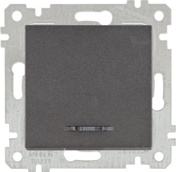 Изображение товара Выключатель Mutlusan Rita 2200-415-0195 (дымчатый)