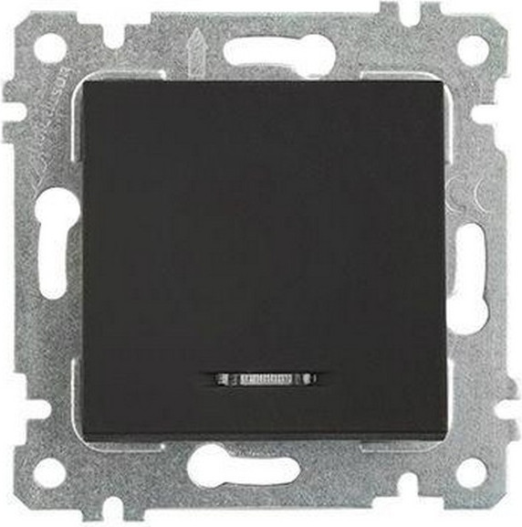 Изображение товара Выключатель Mutlusan Rita 2200-415-0184 (черный мат)