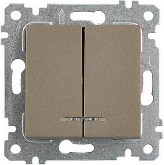 Изображение товара Выключатель Mutlusan Rita 2200-426-0186 (антрацит)