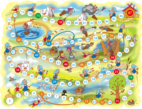 Изображение товара Настольная игра Десятое королевство Гуси-лебеди. Баба-Яга 2 в 1 / 00178