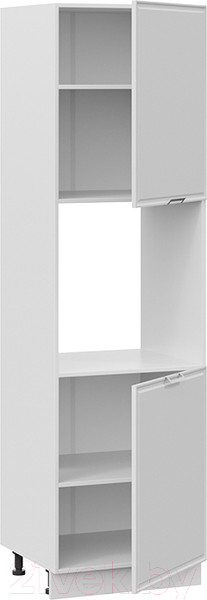 Изображение товара Шкаф-пенал кухонный ТриЯ Белладжио 1П6 (белый/фон белый)