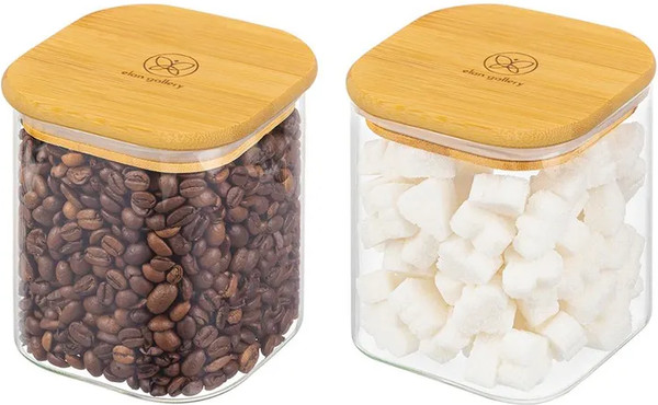 Изображение товара Набор емкостей для хранения Elan Gallery Crystal Glass / 360093_2