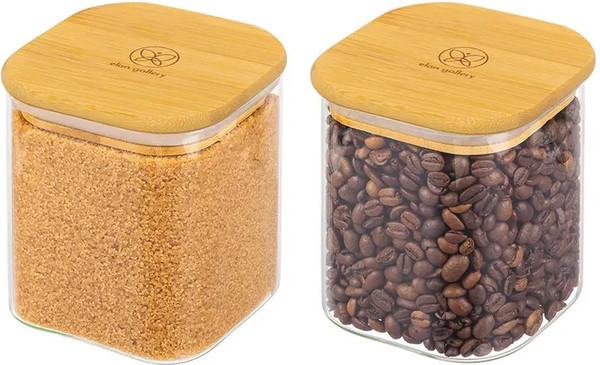 Изображение товара Набор емкостей для хранения Elan Gallery Crystal Glass / 360093_2