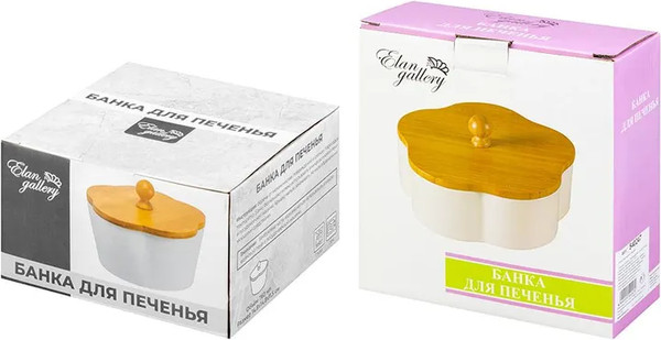 Изображение товара Набор емкостей для хранения Elan Gallery Айсберг и Цветок / 540124+2