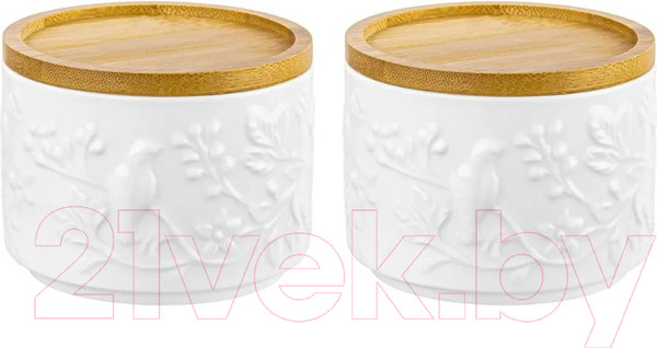 Изображение товара Набор емкостей для хранения Elan Gallery Птички на ветке / 540197_2