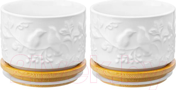 Изображение товара Набор емкостей для хранения Elan Gallery Птички на ветке / 540197_2