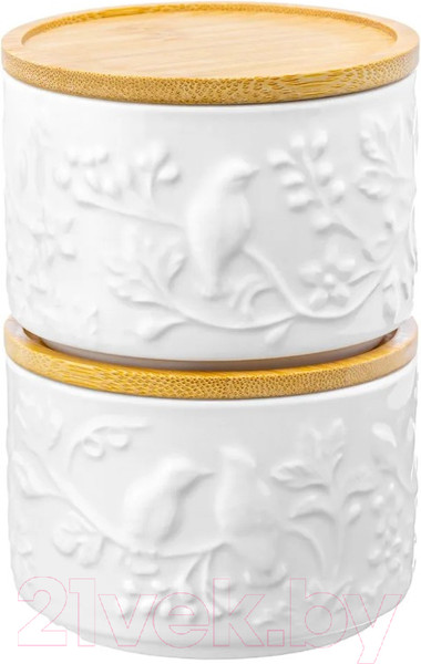 Изображение товара Набор емкостей для хранения Elan Gallery Птички на ветке / 540197_2