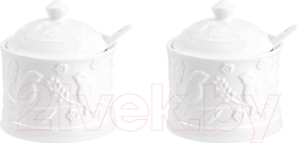 Изображение товара Набор сахарниц Elan Gallery Птички на ветке / 540205_2