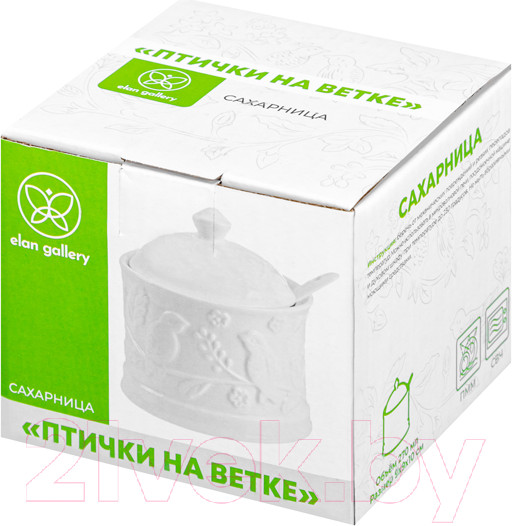 Изображение товара Набор сахарниц Elan Gallery Птички на ветке / 540205_2