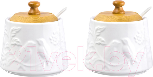 Изображение товара Набор сахарниц Elan Gallery Птички на ветке / 540213_2