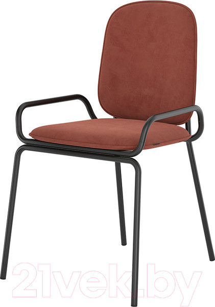 Изображение товара Стул Latitude Ror Double Frame / RORCH2FRBKVLRDRD (черный/темно-красный)