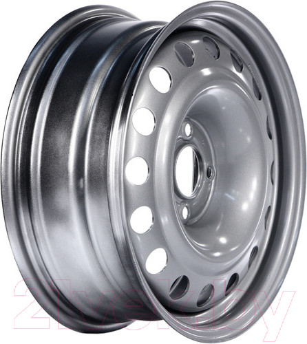 Изображение товара Штампованный диск Trebl 9695T 16x6.5" 4x108мм DIA 65.1мм ET 31мм Silver