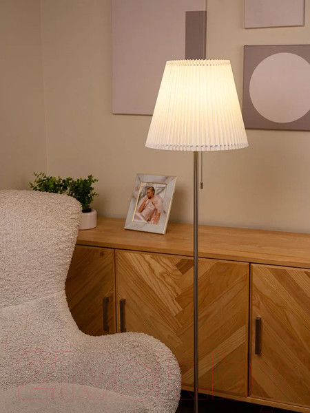 Изображение товара Торшер ArtStyle HT-767WN (никель/белый)