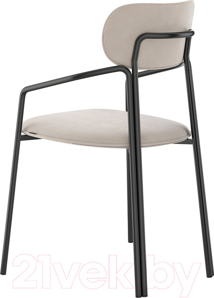 Изображение товара Стул Latitude Ror Round / RORCHRBKVLRBG (черный/бежевый)