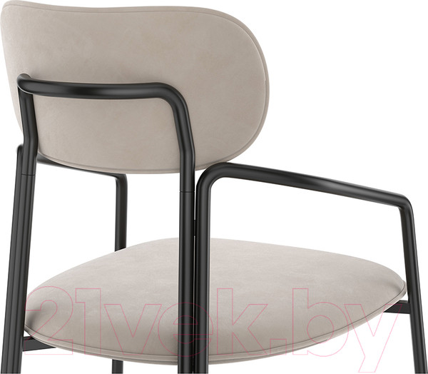 Изображение товара Стул Latitude Ror Round / RORCHRBKVLRBG (черный/бежевый)
