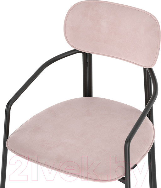 Изображение товара Стул Latitude Ror Round / RORCHRBKVLRPK (черный/розовый)