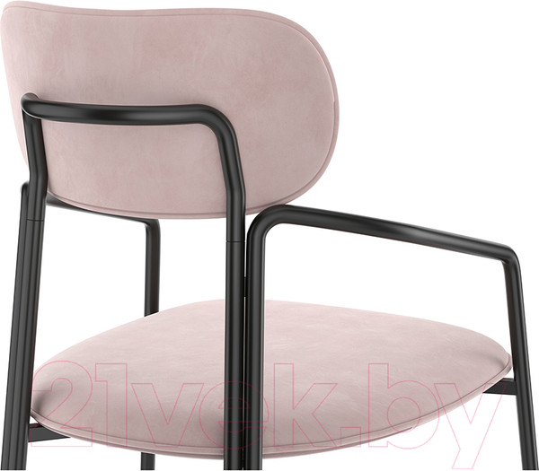 Изображение товара Стул Latitude Ror Round / RORCHRBKVLRPK (черный/розовый)