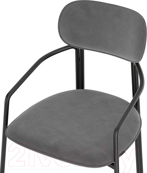 Изображение товара Стул Latitude Ror Round / RORCHRBKVLRGR (черный/серый)